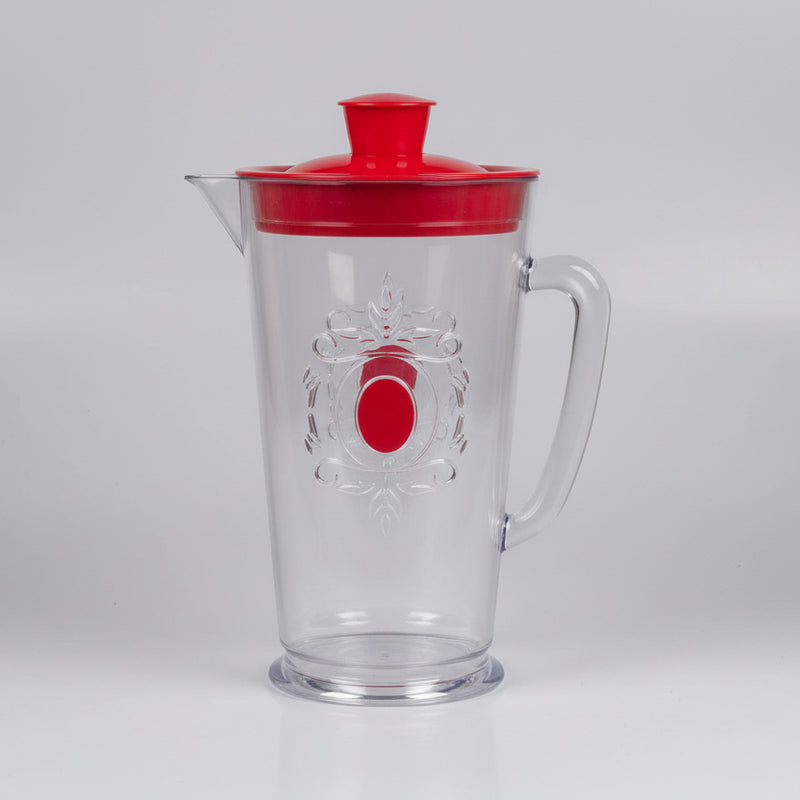 The World of Fashion Life 2.4L Cold Water Bottle  Pitcher – Handle & Lid Beverage Container