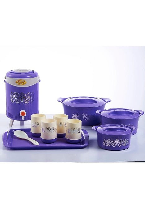 Beckious Kitchenware Insulated Food Warmer Set – Multi-Container Heat-Retaining Set