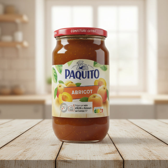 Paquito Apricot Extra Jam – Bursting with Sunny Sweetness 1kg