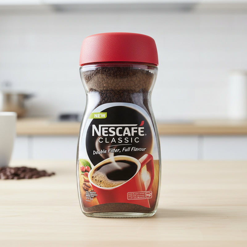 Nescafé Classic Instant Coffee – New Double Filter Full Flavour 200g