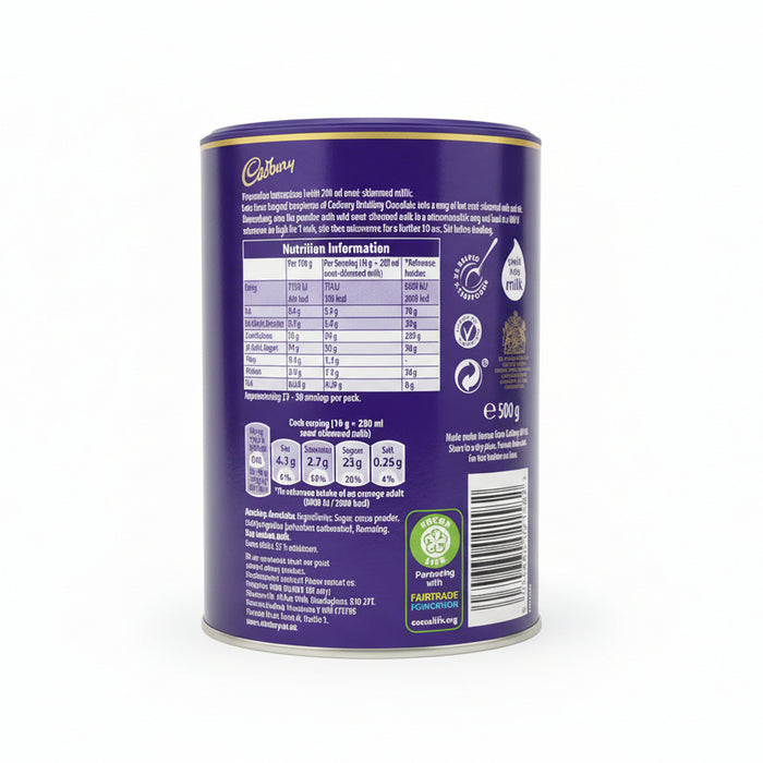 Cadbury Original Drinking Hot Chocolate 500g