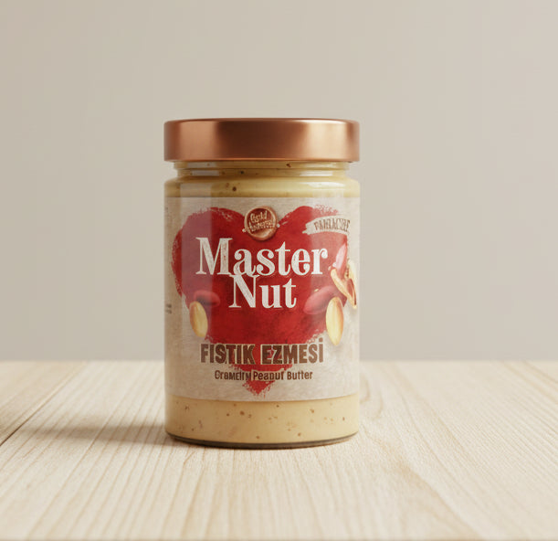 Master Nut Crunchy Peanut Butter – Fıstık Ezmesi 300g