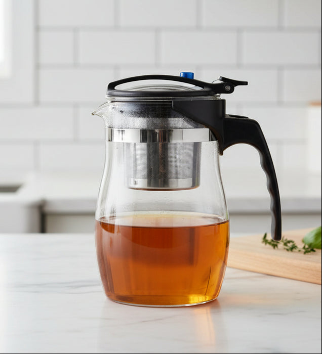 Rongshijin Glass Teapot SD-7582 – 800ml Tea Brewer with Infuser