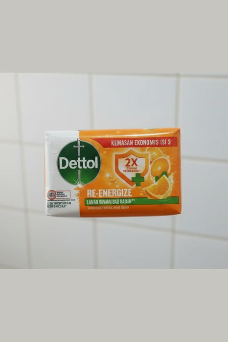Dettol Re-Energize Antibacterial Bar Soap 100g