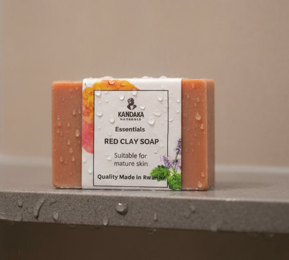 Kandaka Naturals Red Clay Soap – Nourishing Care for Mature Skin 100g