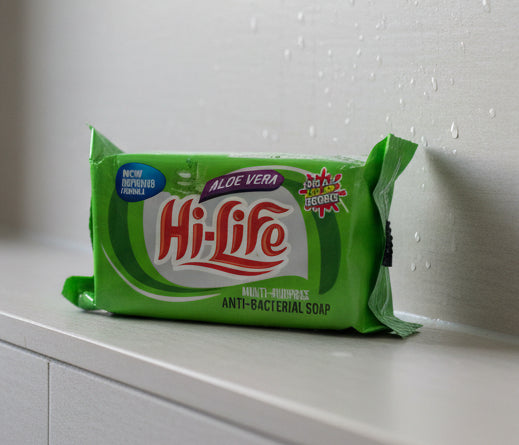Hi-Life Anti-Bacterial Soap with Aloe Vera – All-Day Freshness & Hydration 200g