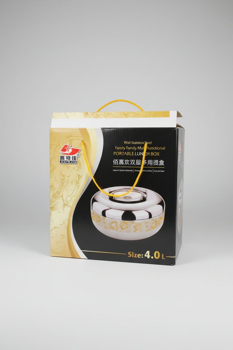 Edelstahl-Isolierkochtopf Größe 4,0 L