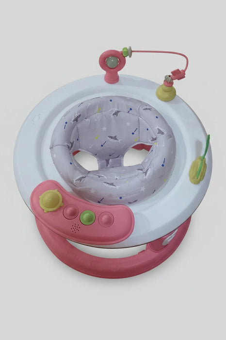 2-in-1  Activity Center and Circular Baby Walker