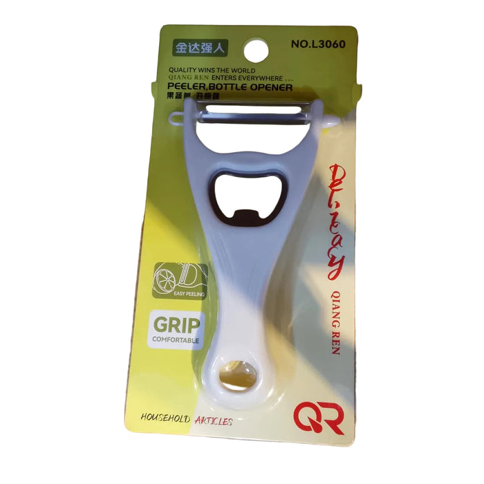 Shaped Vegetable Peeler & Bottle Opener 2-in-1
