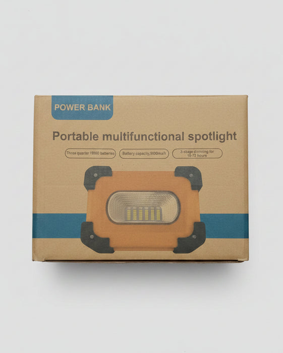 Portable Multifunctional Spotlight Solar Power Bank