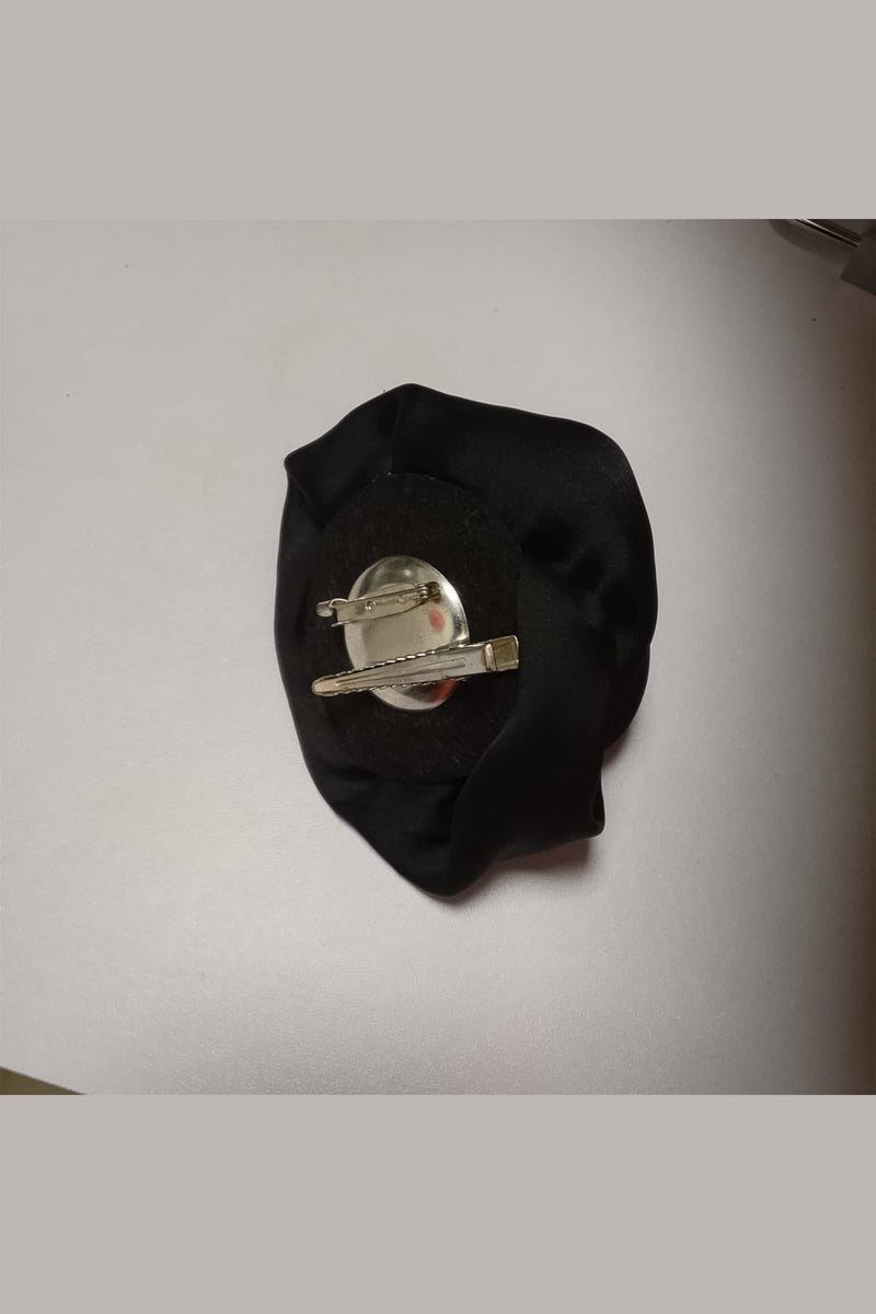 Handmade Fabric Flower Brooch