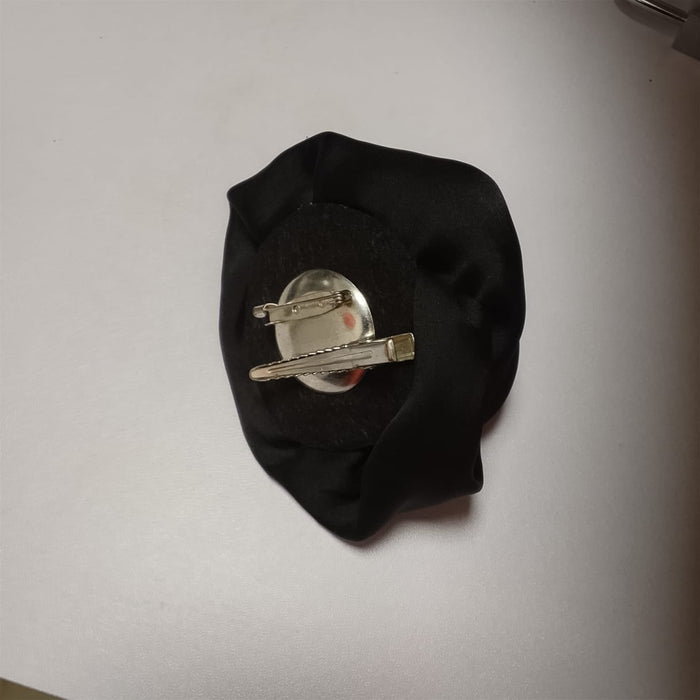 Handmade Fabric Flower Brooch