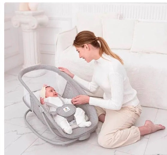 4-in-1 Deluxe Multi-Functional Baby Bassinet and Swing