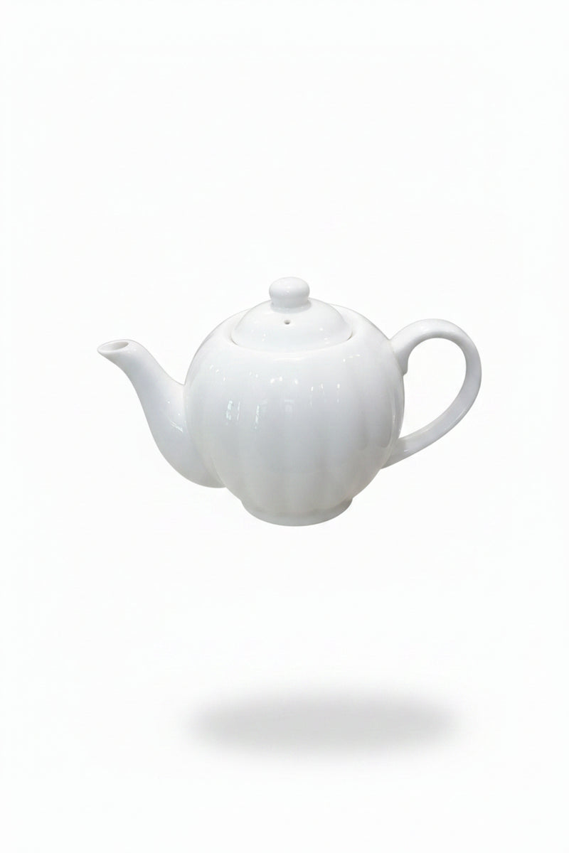 White Ceramic Teapot1L