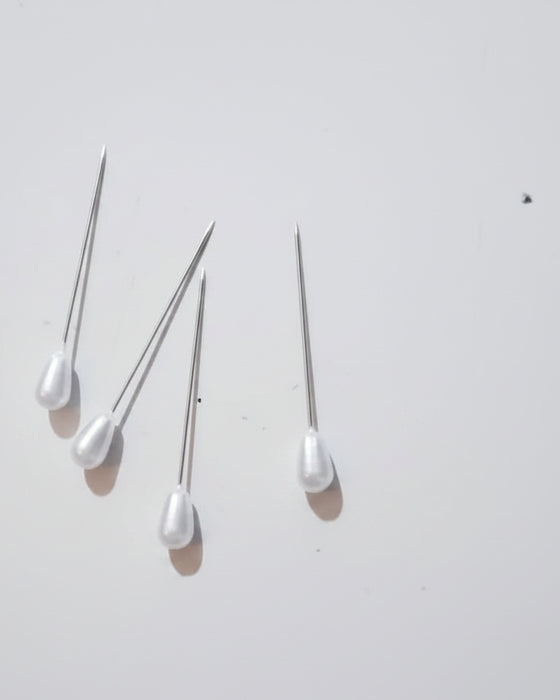 Hijab/Sewing Pins/White