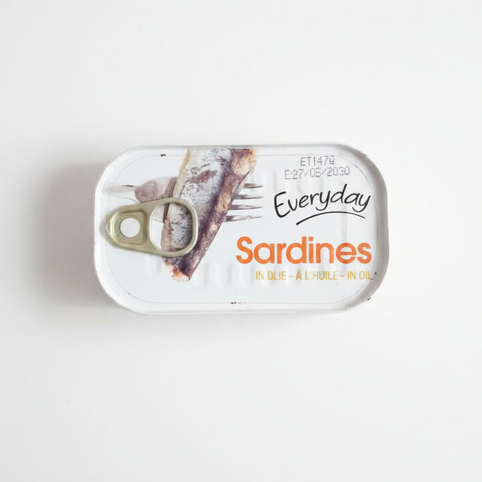 Everyday sardines in oil/125g