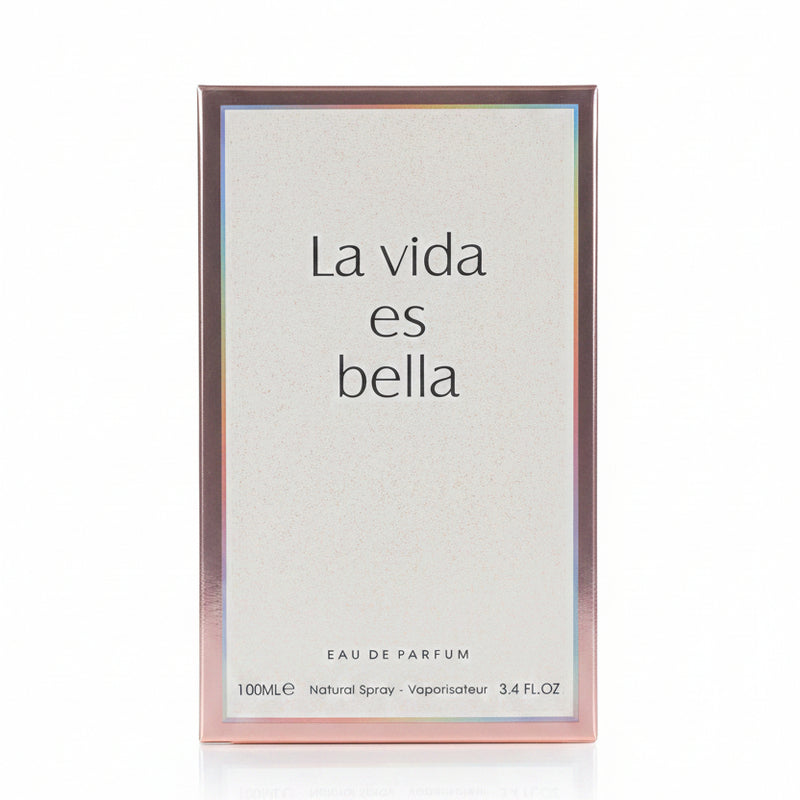 LA VIDA ES BELLA ECLAT FOR WOMEN EAU DE PARFUM BY FRAGRANCE WORLD.