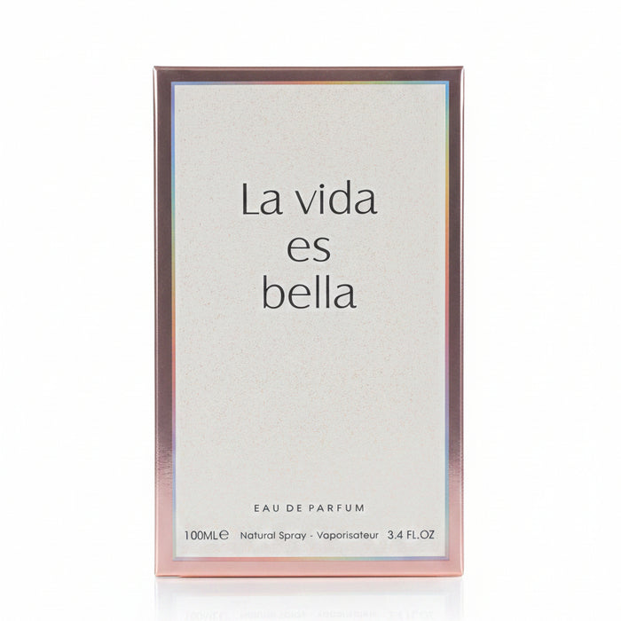 LA VIDA ES BELLA ECLAT FOR WOMEN EAU DE PARFUM BY FRAGRANCE WORLD.