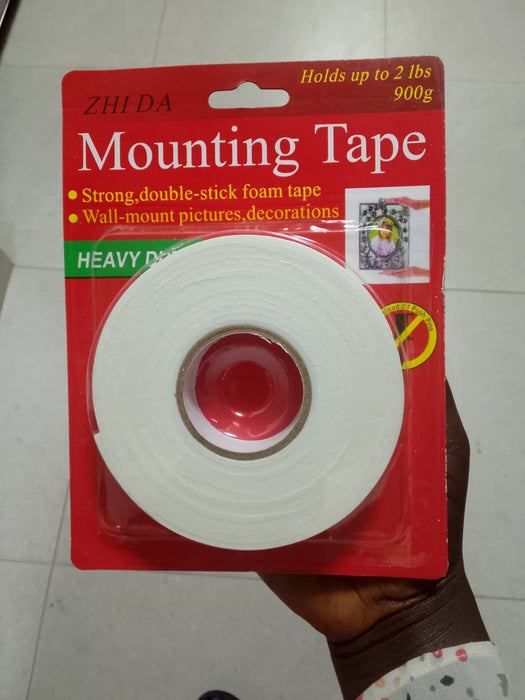 ZHI DA Heavy Duty Double-Stick Foam Mounting Tape