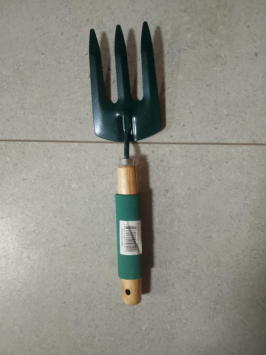 Mini Wooden Garden Hand Fork