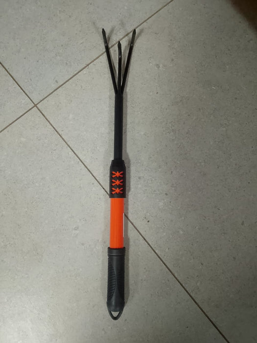 Mini Hand Cultivator Rake 3-Tine