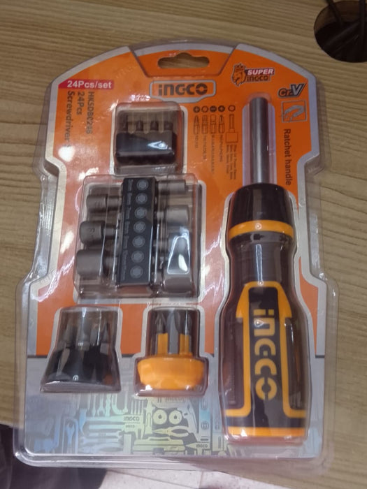 INGCO 24 IN 1 Ratchet Screwdriver Set