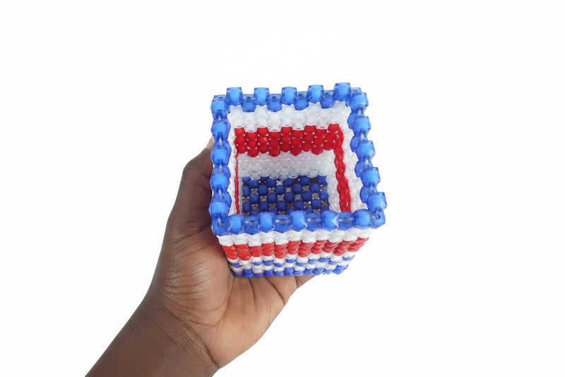 Handmade Beaded Tricolor For Pen