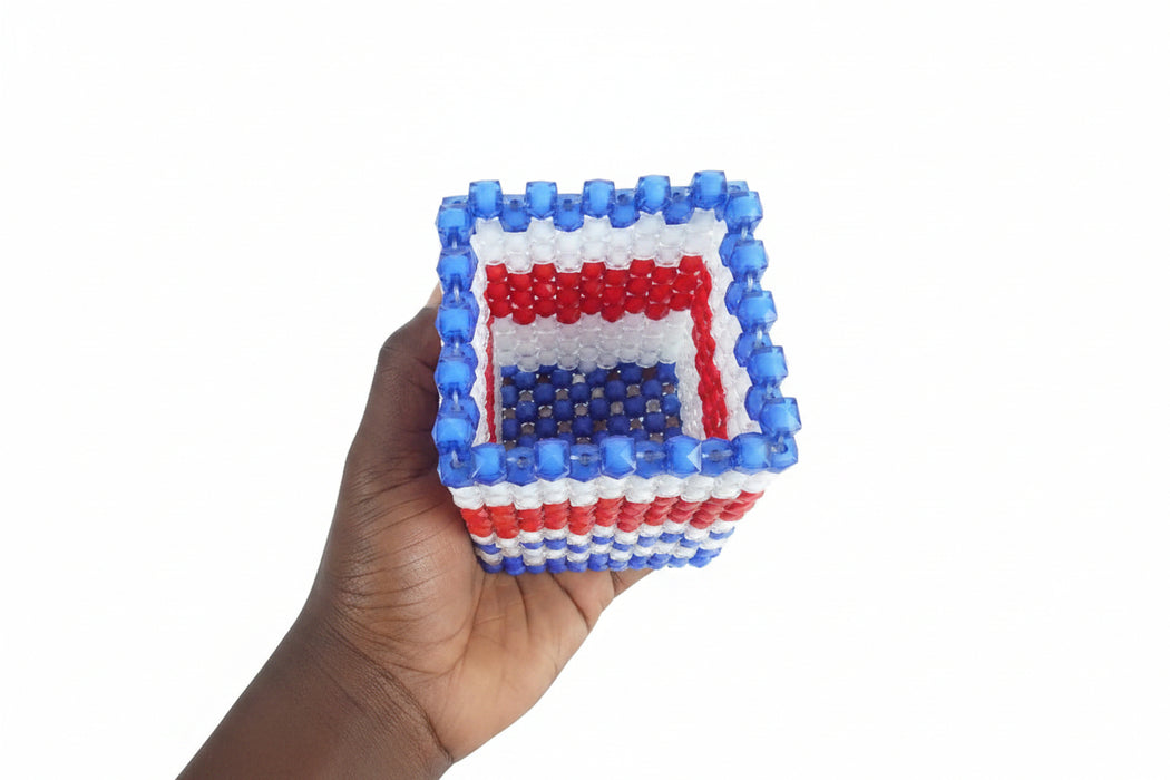 Handmade Beaded Tricolor For Pen
