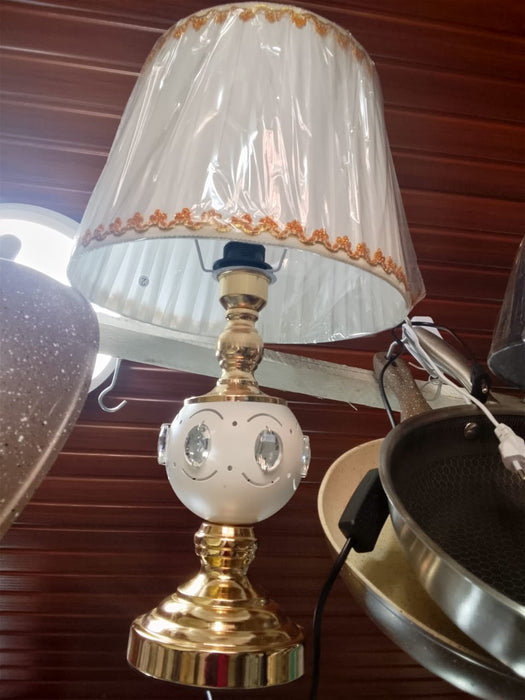 Table Lamp with Pleated Shade