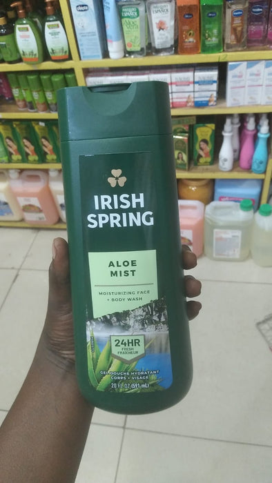 Irish Spring Aloe Mist Body Wash 591ML