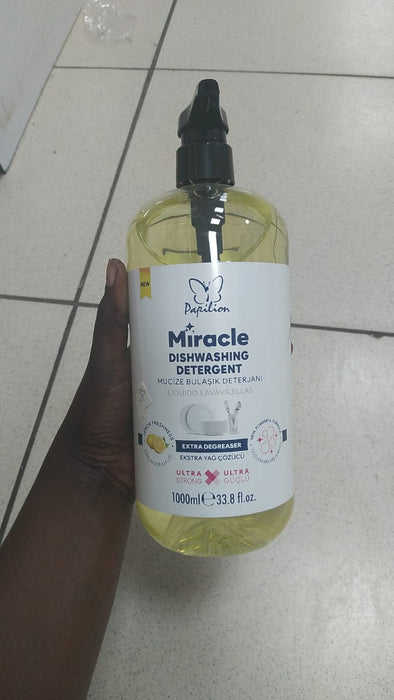 Papilion Miracle Dishwashing Detergent – Lemon Freshness (1000ml)