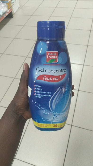 Belle France Gel Concentré Tout en 1 – Parfum Citron 720ML