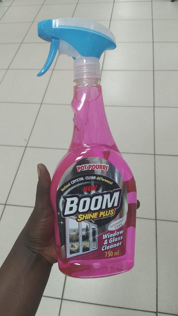 BOOM SHINE PLUS  Window & Glass Cleaner (750 ml)