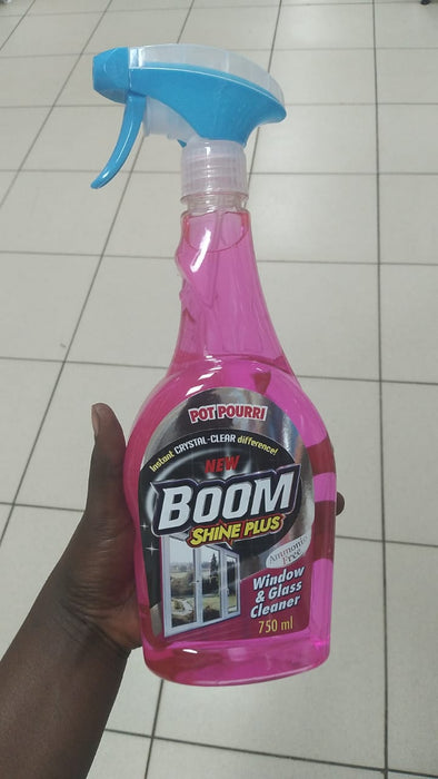 BOOM SHINE PLUS  Window & Glass Cleaner (750 ml)