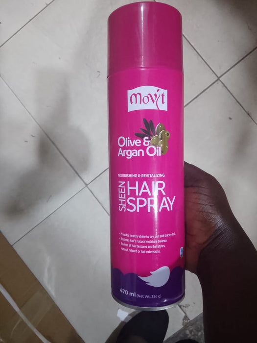 Movit Olive & Argan Oil Hair Sheen Spray 470ML