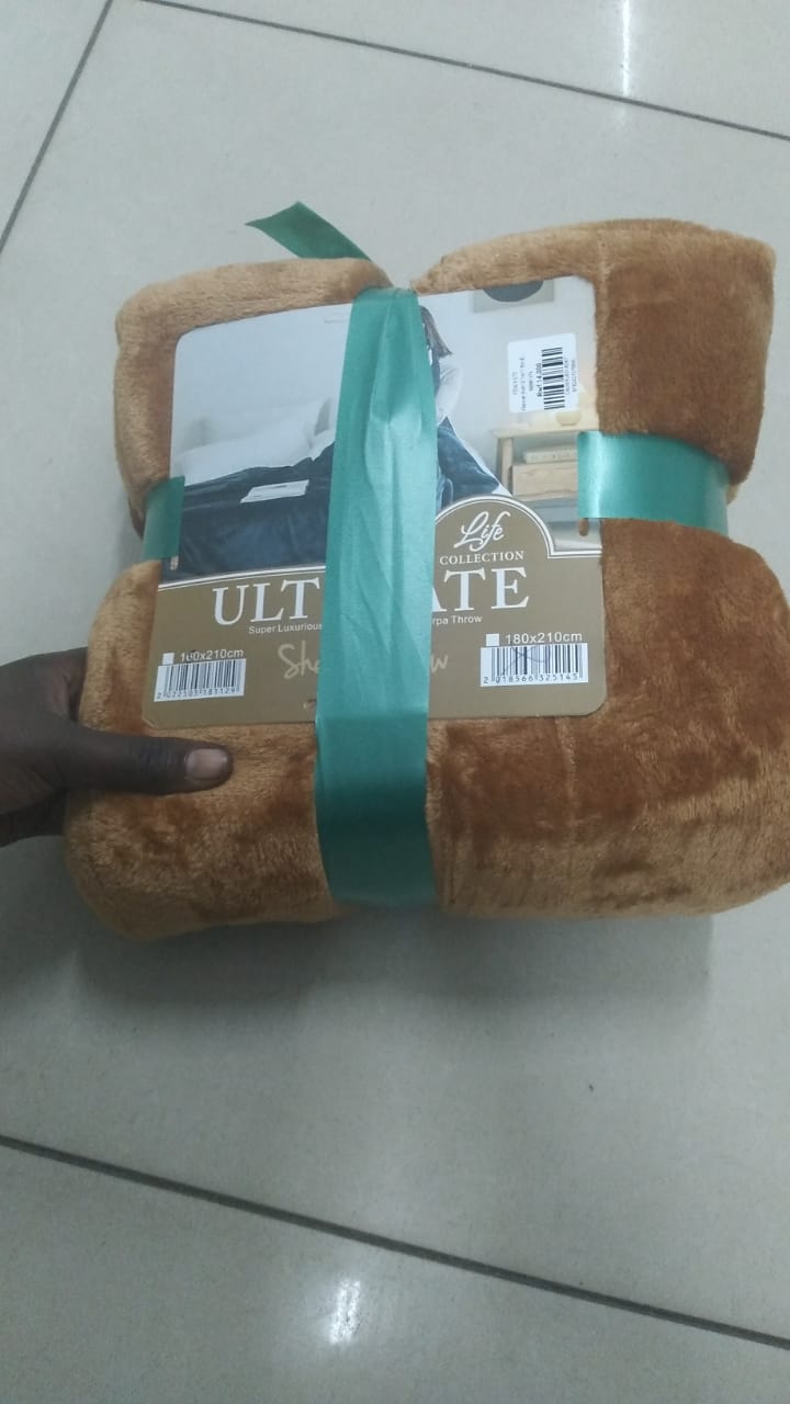 Life Comfort Ultimate Sherpa Throw Blanket 210*240CM
