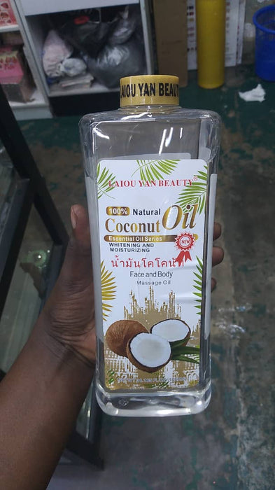 LAIOU YAN BEAUTY® 100% Natural Coconut Oil 1000ML