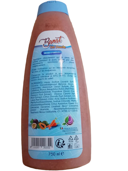 Banat Gommant & Éclaircissant Shower Gel 75OML