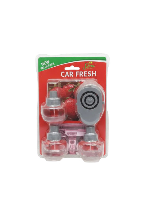 Car Fresh Air Freshener Kit Strawberry