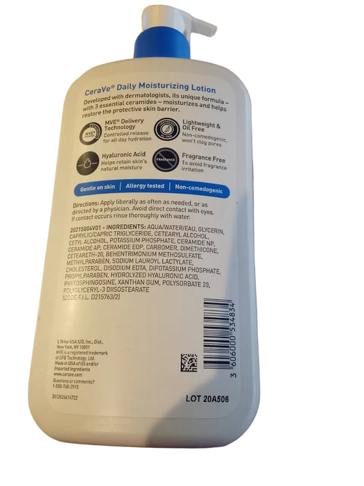 CeraVe Daily Moisturizing Lotion  562ML