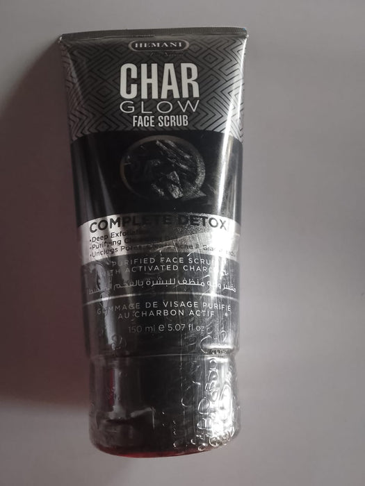 Hemani Char Glow Face Scrub 155ML