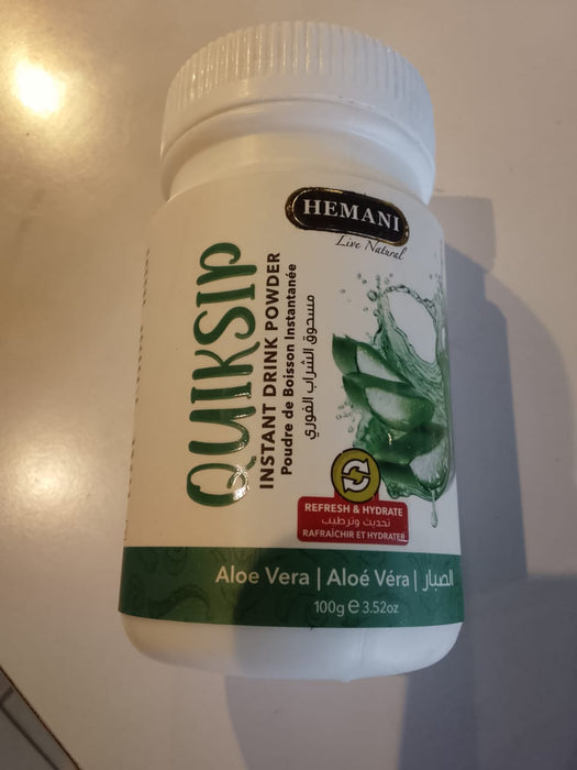 Hemani Quiksip Instant Drink Powder (Aloe Vera) Specifications 100g