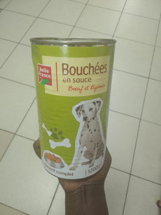 Belle France Bouchées en sauce Bœuf et légumes 1.2KG