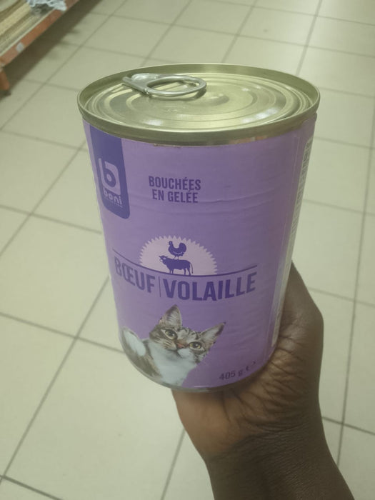 Boni Selection Bouchées en gelée Bœuf / Volaille 405g
