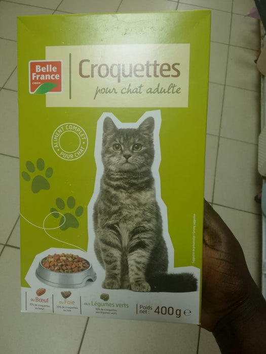 Belle France Croquettes pour chat adulte 400g