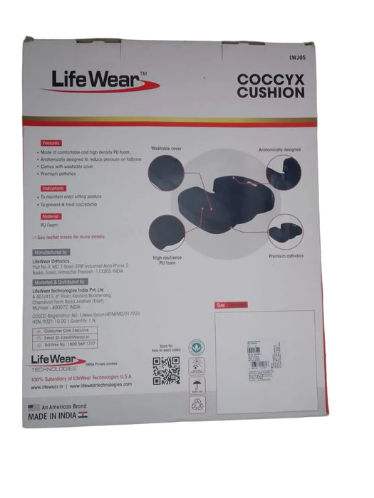 Life Wear Coccyx Cushion