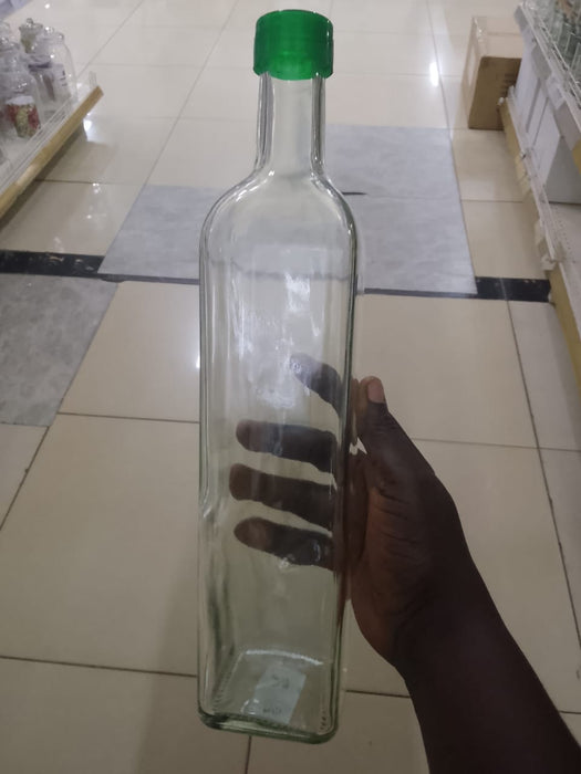 Clear Glass Condiment Bottle ( 500ml) 1pcs