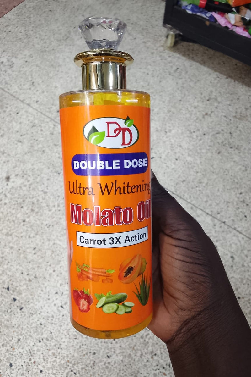 DD Double Dose Ultra Whitening Molato Oil (Carrot 3X Action) 300ML