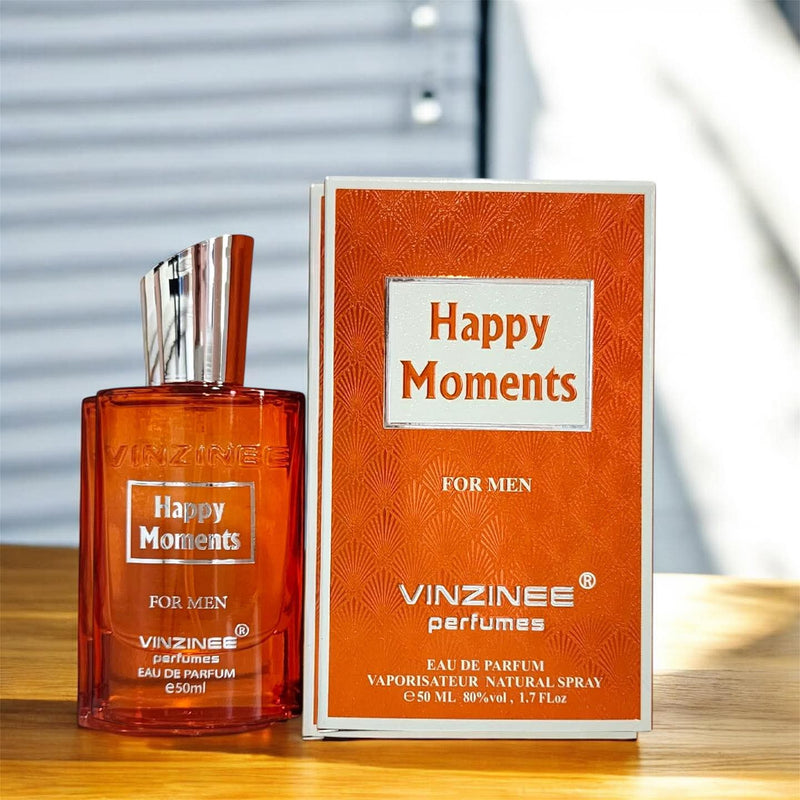 VinZinee Happy Moments Perfume for Men 50ml