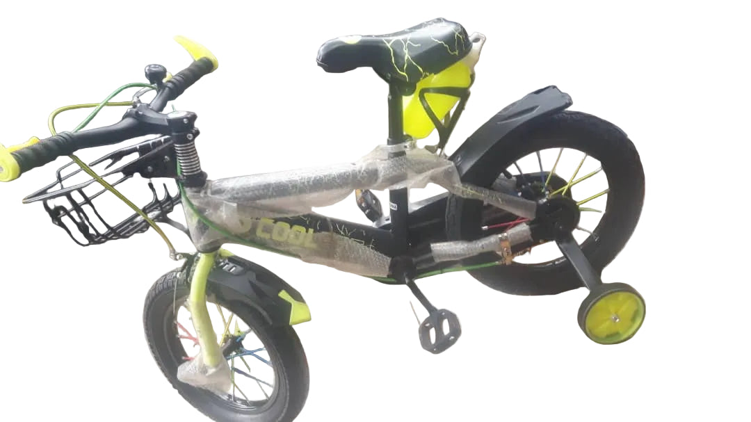 Kids Bike High Carbon Steel Children Bicycle Ride on Car for 3-6 Years Old